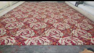 Hand-tufted inset carpet rugs