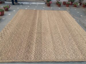 Natural Rattan Rug Carpet for sale in custom size